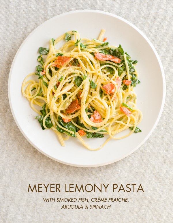 Smoked Salmon & Meyer Lemon Pasta