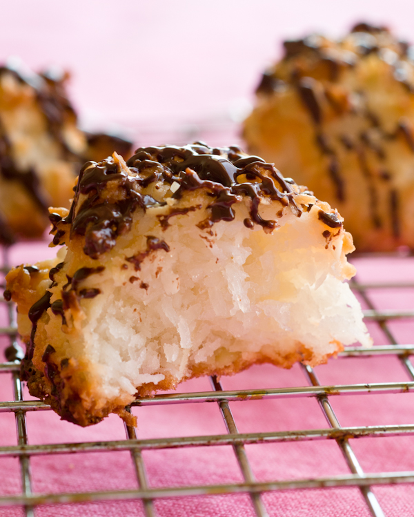 coconut-almond macaroons