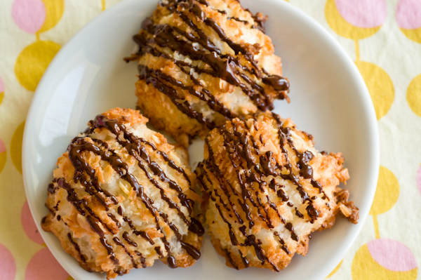 coconut-almond macaroons