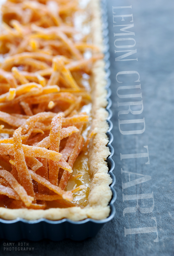 Lemon Curd Tart (Gluten-Free) 2012 Advent Calendar, Day 4