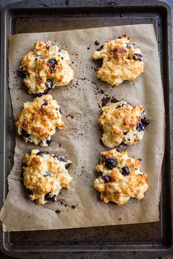 Blueberry Biscuits gluten-free