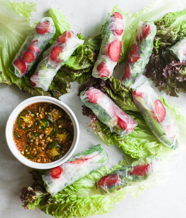summer salad rolls gluten-free