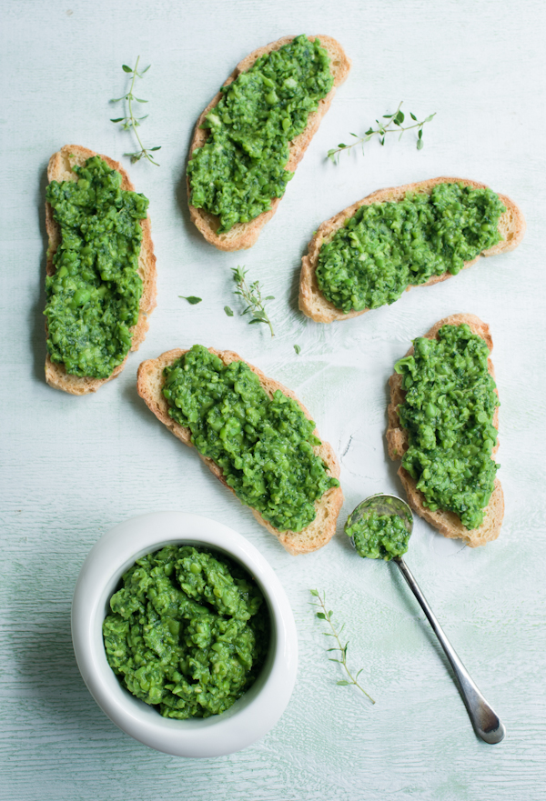 Fresh Pea Dip gluten-free