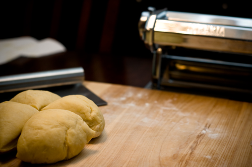 quartered dough