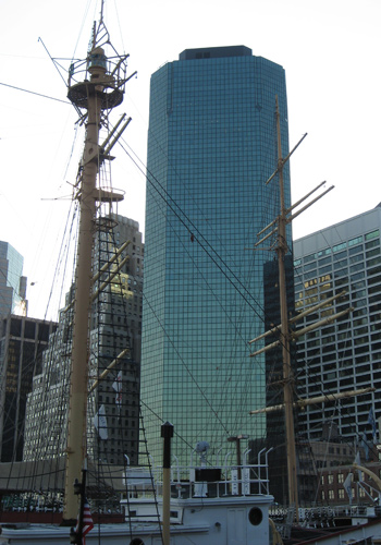 Sailing into the financial district