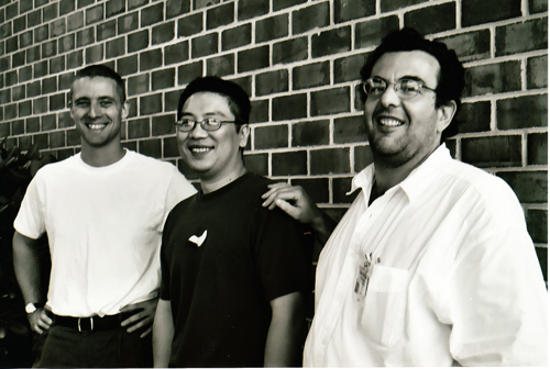 Left to right: Me, Sang Lee and Paul Di Filippo